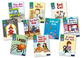 Miskin / Bradbury / Hawes |  Read Write Inc. Phonics Book Bag Books: Green Set 1 Storybooks Mixed Pack of 10 | Buch |  Sack Fachmedien