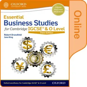 Dransfield / King |  Essential Business Studies for Cambridge IGCSE & O Level | Sonstiges |  Sack Fachmedien