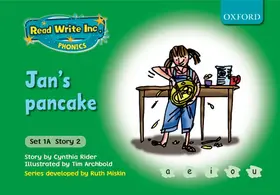Rider |  Read Write Inc. Phonics: Fiction Set 1A (Green): Jan's pancake | Buch |  Sack Fachmedien