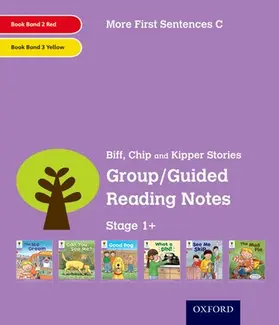 Hunt / Howell |  Oxford Reading Tree: Level 1+: More First Sentences C: Group/Guided Reading Notes | Buch |  Sack Fachmedien