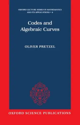 Pretzel |  Codes and Algebraic Curves | Buch |  Sack Fachmedien
