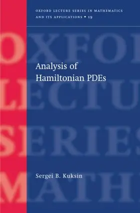 Kuksin |  Analysis of Hamiltonian Pdes | Buch |  Sack Fachmedien