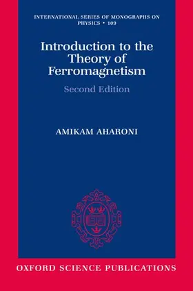 Aharoni |  Introduction to the Theory of Ferromagnetism | Buch |  Sack Fachmedien