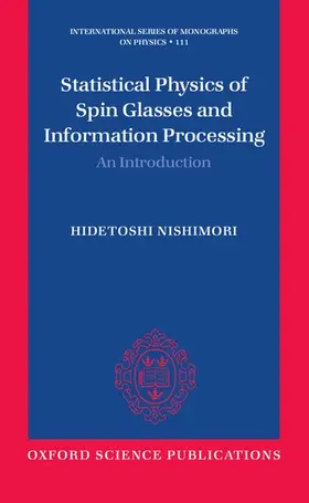 Nishimori |  Statistical Physics of Spin Glasses and Information Processing | Buch |  Sack Fachmedien