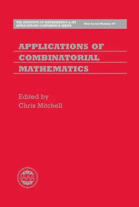 Mitchell |  Applications of Combinatorial Mathematics | Buch |  Sack Fachmedien