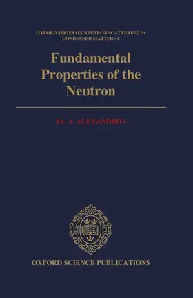 Alexandrov |  FUN PROP NEUT OSNSCM 6 C | Buch |  Sack Fachmedien