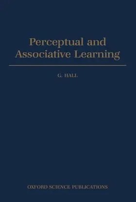 Coffelt / Hall |  Perceptual and Associative Learning | Buch |  Sack Fachmedien