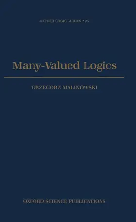 Malinowski |  Many-Valued Logics | Buch |  Sack Fachmedien