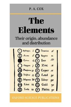 Cox |  The Elements: Their Origin, Abundance, and Distribution | Buch |  Sack Fachmedien