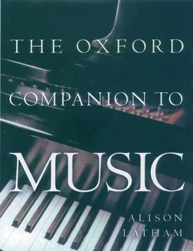 Latham | The Oxford Companion to Music | Buch | 978-0-19-866212-9 | sack.de