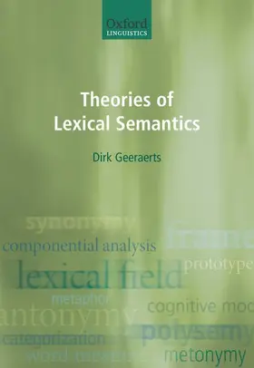 Geeraerts |  Theories of Lexical Semantics | Buch |  Sack Fachmedien