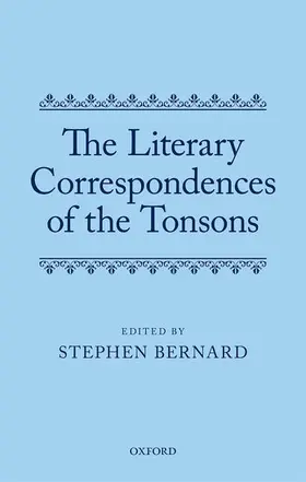 Bernard |  LITERARY CORRESPONDENCES OF TONSONS C | Buch |  Sack Fachmedien
