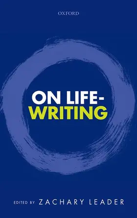 Leader |  On Life-Writing | Buch |  Sack Fachmedien