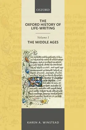 Winstead |  Oxford History of Life-Writing | Buch |  Sack Fachmedien