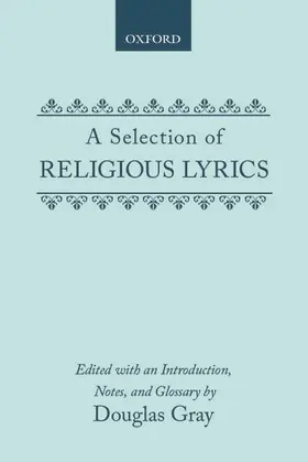Gray |  A Selection of Religious Lyrics | Buch |  Sack Fachmedien