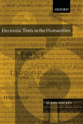 Hockey |  Electronic Texts in the Humanities | Buch |  Sack Fachmedien