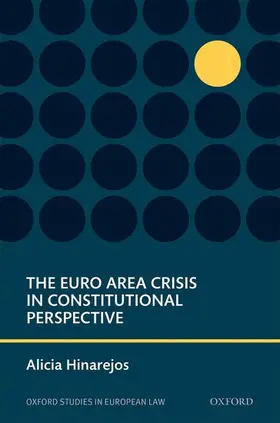 Hinarejos |  Euro Area Crisis in Constitutional Perspective | Buch |  Sack Fachmedien