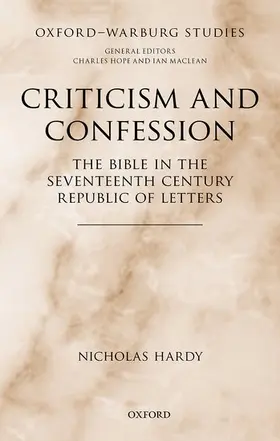 Hardy |  CRITICISM & CONFESSION OWS C | Buch |  Sack Fachmedien