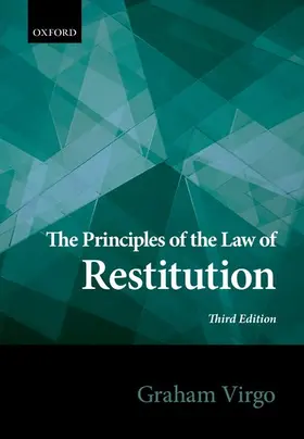 Virgo |  The Principles of the Law of Restitution | Buch |  Sack Fachmedien
