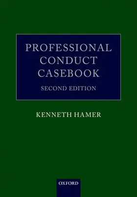 Hamer |  Professional Conduct Casebook | Buch |  Sack Fachmedien