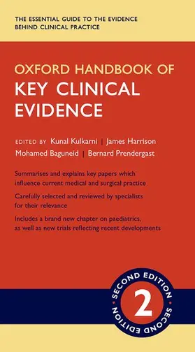 Kulkarni / Harrison / Baguneid |  Oxford Handbook of Key Clinical Evidence | Buch |  Sack Fachmedien