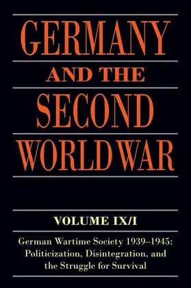 Blank / Echternkamp / Fings |  Germany and the Second World War | Buch |  Sack Fachmedien