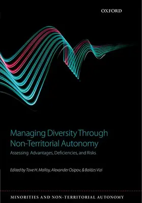 Malloy / Osipov / Vizi |  Managing Diversity Through Non-Territoral Autonomy | Buch |  Sack Fachmedien