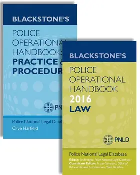 (PNLD) / Bridges / Sampson |  Blackstone's Police Operational Handbook 2016: Law & Practice and Procedure Pack | Buch |  Sack Fachmedien