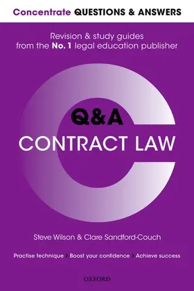 Wilson / Sandford-Couch |  Concentrate Questions and Answers Contract Law | Buch |  Sack Fachmedien