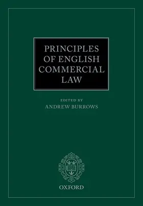 Burrows |  Principles of English Commercial Law | Buch |  Sack Fachmedien