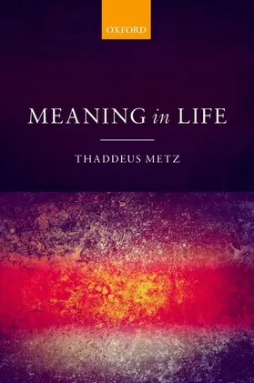 Metz |  Meaning in Life | Buch |  Sack Fachmedien
