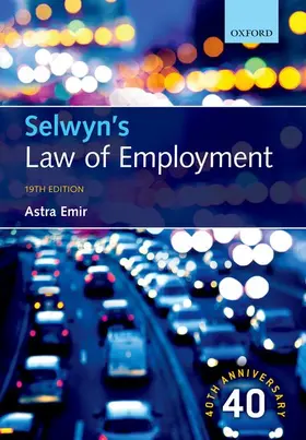 Emir |  Selwyn's Law of Employment | Buch |  Sack Fachmedien