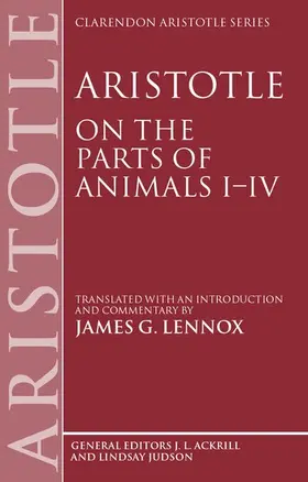 Lennox / Aristotle |  Aristotle | Buch |  Sack Fachmedien