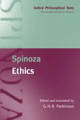 Spinoza |  Ethics | Buch |  Sack Fachmedien