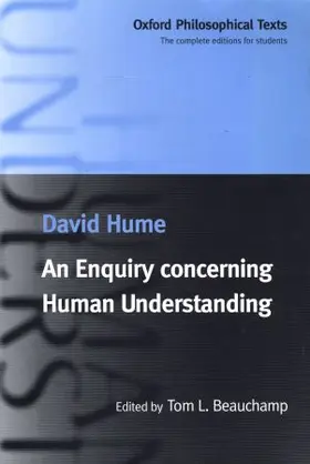 Hume / Beauchamp |  An Enquiry concerning Human Understanding | Buch |  Sack Fachmedien