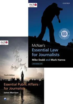 Hanna / Dodd / Morrison |  McNae's Essential Law for Journalists and Essential Public Affairs for Journalists Pack | Buch |  Sack Fachmedien
