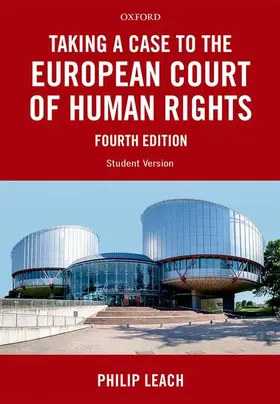 Leach |  TAKING A CASE TO ECHR 4E P | Buch |  Sack Fachmedien