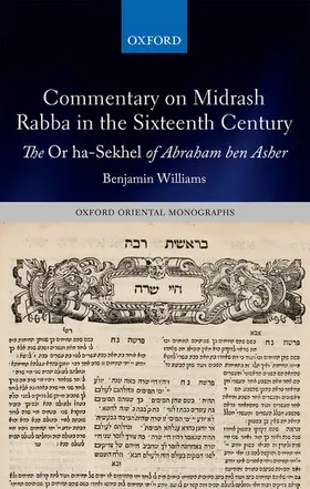 Williams |  COMMENTARY ON MIDRASH RABBA OOM C | Buch |  Sack Fachmedien