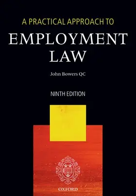 Bowers QC |  A Practical Approach to Employment Law | Buch |  Sack Fachmedien