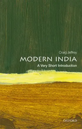 Jeffrey |  Modern India | Buch |  Sack Fachmedien