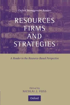 Foss |  Resources, Firms, and Strategies | Buch |  Sack Fachmedien
