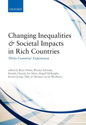Nolan / Salverda / Checchi |  Changing Inequalities and Societal Impacts in Rich Countries | Buch |  Sack Fachmedien