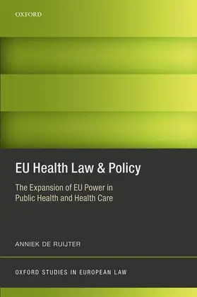 de Ruijter |  Eu Health Law & Policy | Buch |  Sack Fachmedien