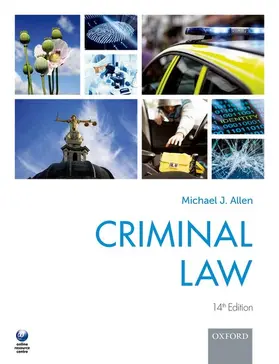 Allen |  Criminal Law | Buch |  Sack Fachmedien