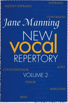 Manning |  New Vocal Repertory | Buch |  Sack Fachmedien