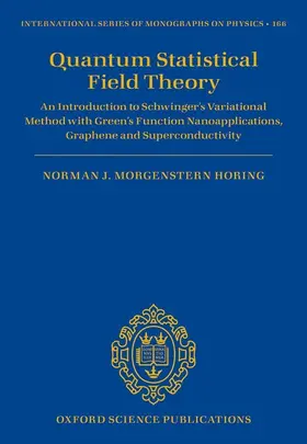 Horing |  Quantum Statistical Field Theory | Buch |  Sack Fachmedien