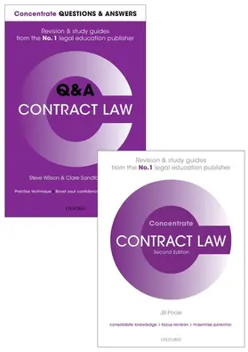 Poole / Wilson / Sandford-Couch |  Contract Law Revision Pack 2016 | Buch |  Sack Fachmedien
