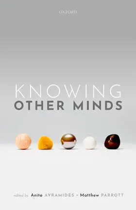 Avramides / Parrott |  Knowing and Understanding Other Minds | Buch |  Sack Fachmedien
