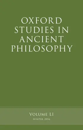 Caston |  Oxford Studies in Ancient Philosophy, Volume 51 | Buch |  Sack Fachmedien