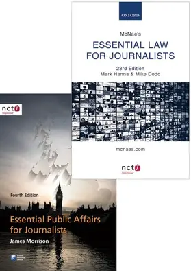 Hanna / Dodd / Morrison |  McNae's Essential Law for Journalists and Essential Public Affairs for Journalists Pack | Buch |  Sack Fachmedien